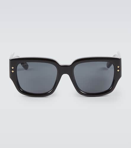 Lunettes de soleil carrées - Gucci - Modalova