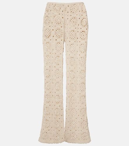 Pantalon ample The Crochet en coton - Frame - Modalova