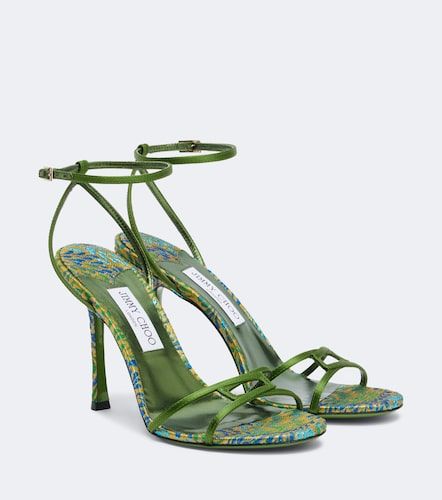 Sandales 1998 Leo en satin - Jimmy Choo - Modalova
