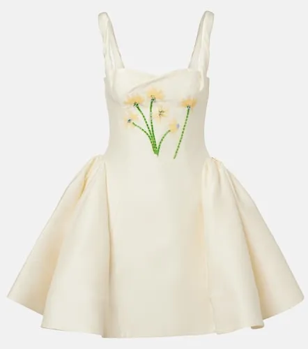 Robe Ariel en laine et soie à ornements - Leo Lin - Modalova