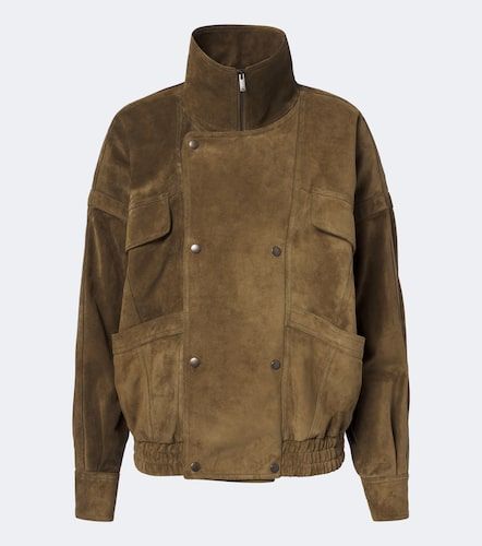 Saint Laurent Veste blouson en daim - Saint Laurent - Modalova