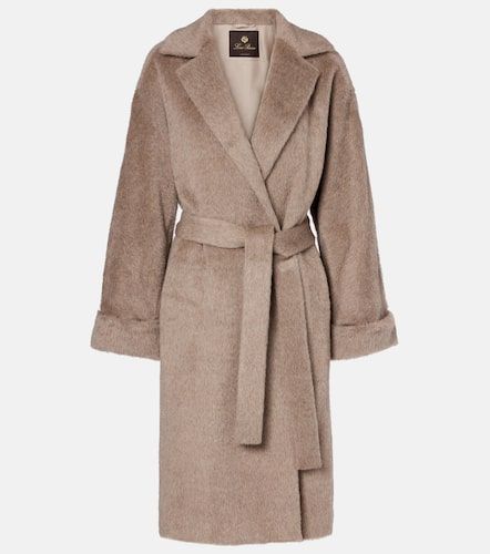 Manteau Maria en alpaga et laine - Loro Piana - Modalova