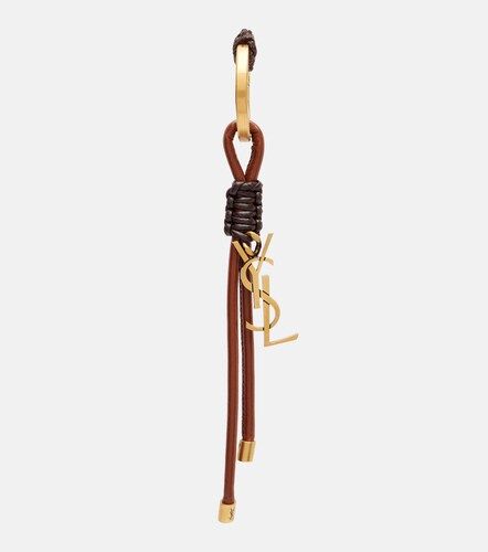 Porte-clés Cassandre en cuir - Saint Laurent - Modalova