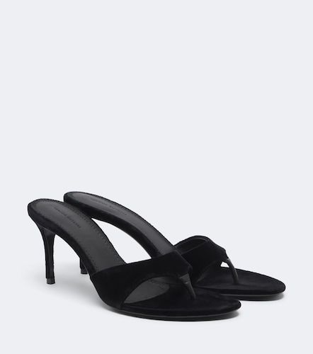 Magda Butrym Mules en velours - Magda Butrym - Modalova