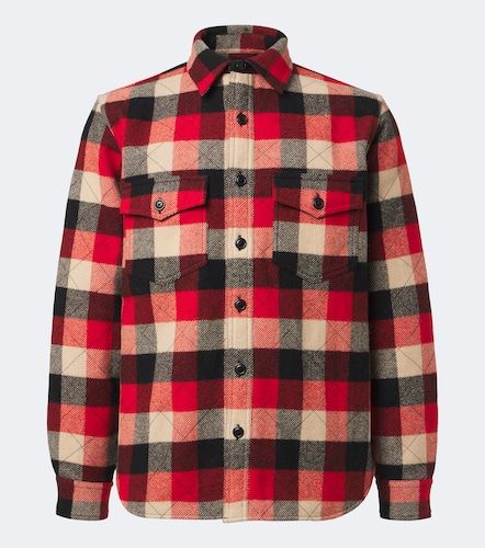 RRL Surchemise en laine à carreaux - RRL - Modalova