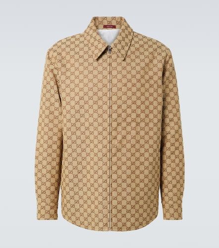 Gucci Surchemise en toile GG - Gucci - Modalova