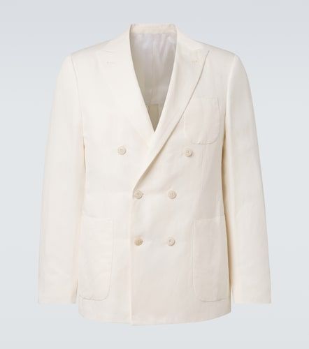 Canali Blazer Kei en lin et soie - Canali - Modalova