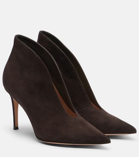 Escarpins Vania en daim - Gianvito Rossi - Modalova