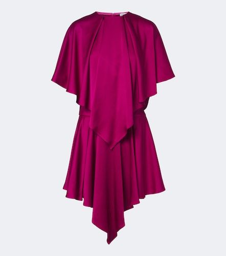 Stella McCartney Robe cape en satin - Stella McCartney - Modalova