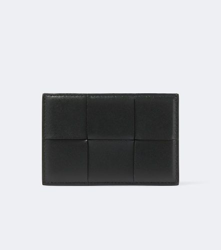 Porte-cartes Cassette en cuir Intreccio - Bottega Veneta - Modalova