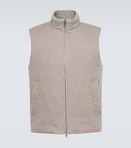 Veste doudoune sans manches en cachemire - Zegna - Modalova