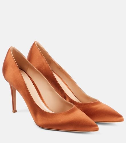 Escarpins Gianvito 85 en satin - Gianvito Rossi - Modalova