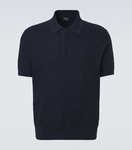 Polo en coton, soie et cachemire - Brioni - Modalova