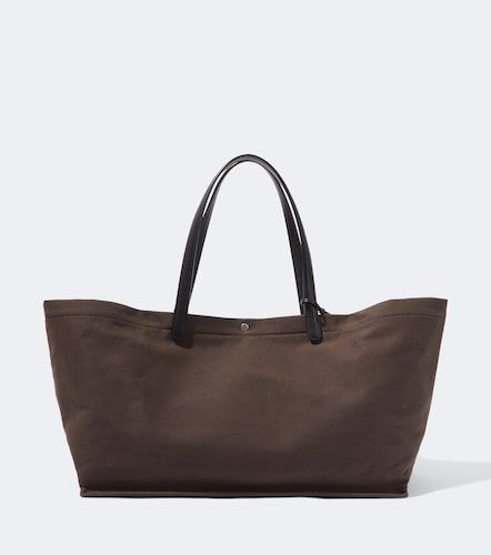 Cabas Idaho XL en toile et cuir - The Row - Modalova