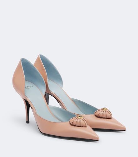 Escarpins Cœur Royal en cuir - Valentino Garavani - Modalova