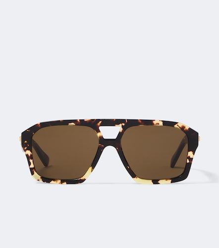 Lunettes de soleil carrées navigateur - Bottega Veneta - Modalova