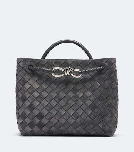 Sac Andiamo Small en daim Intrecciato - Bottega Veneta - Modalova