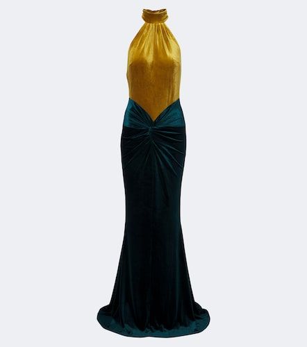 Retrofête Robe longue Goleta en velours - Retrofete - Modalova