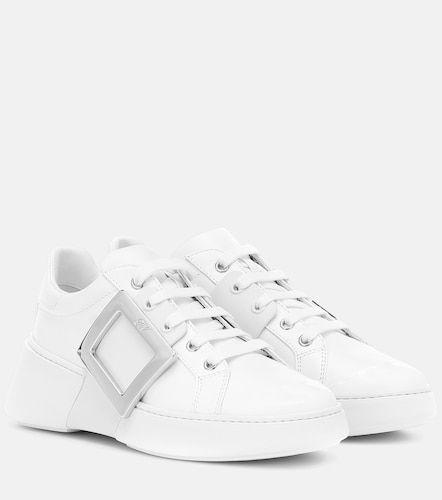 Baskets Viv' Skate en cuir - Roger Vivier - Modalova