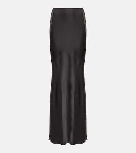 Jupe longue en satin - Victoria Beckham - Modalova