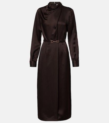 Robe midi Josef en soie - Gabriela Hearst - Modalova