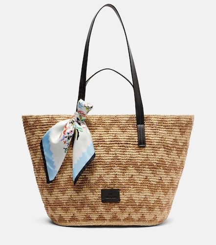 Cabas Zigzag Large en raphia - Missoni - Modalova