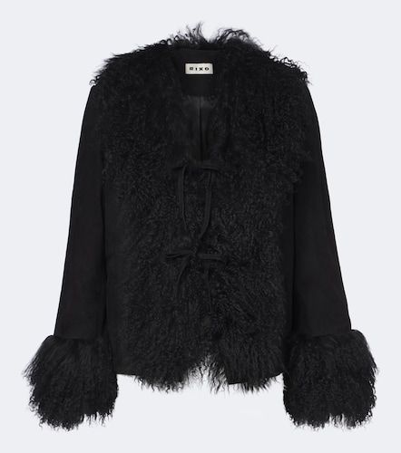 Veste Sammy en daim et shearling - Rixo - Modalova