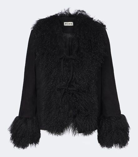 Veste Sammy en daim et shearling - Rixo - Modalova