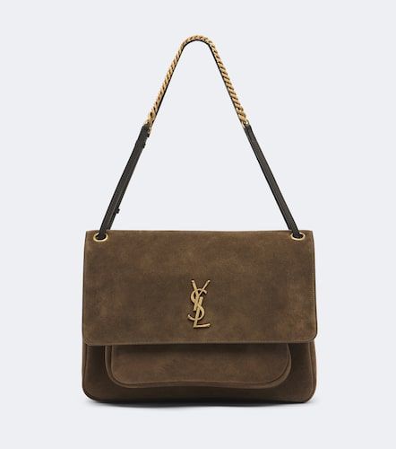 Sac Niki Small en daim - Saint Laurent - Modalova