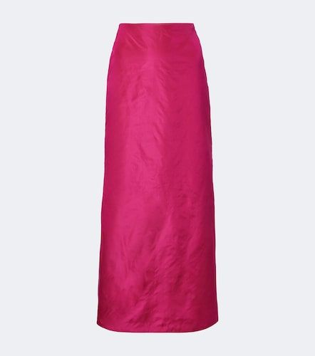 Jupe longue en satin de soie - Valentino Garavani - Modalova