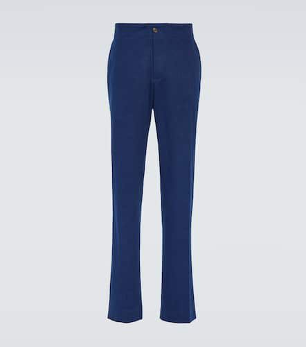 Pantalon slim en coton - King & Tuckfield - Modalova