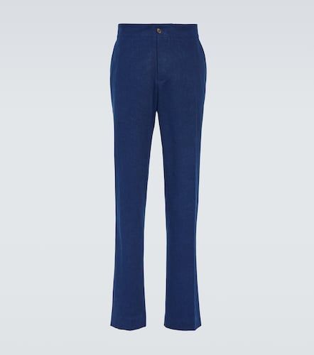 Pantalon slim en coton - King & Tuckfield - Modalova