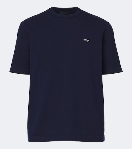 Prada T-shirt en coton à logo - Prada - Modalova