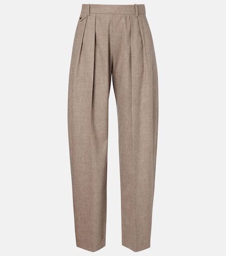 Pantalon tapered Dugan en laine mélangée - Khaite - Modalova