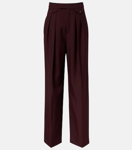 Chloé Pantalon ample à taille haute en laine vierge - Chloe - Modalova