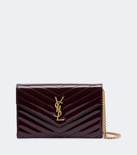 Portefeuille à chaîne Cassandre Envelope en cuir - Saint Laurent - Modalova