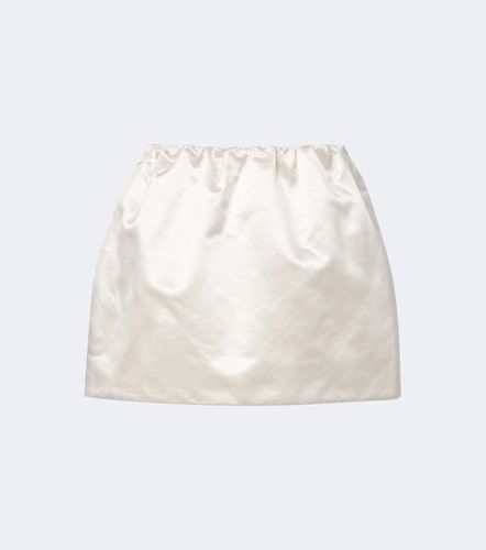 Mini-jupe Verity en satin de coton et soie - Posse - Modalova
