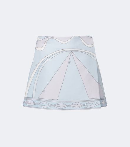 Mini-jupe Iride en sergé de soie - Pucci - Modalova