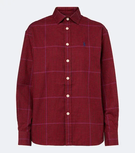 Chemise à carreaux en sergé de coton - Polo Ralph Lauren - Modalova