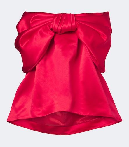 Simone Rocha Top en satin à nœud - Simone Rocha - Modalova