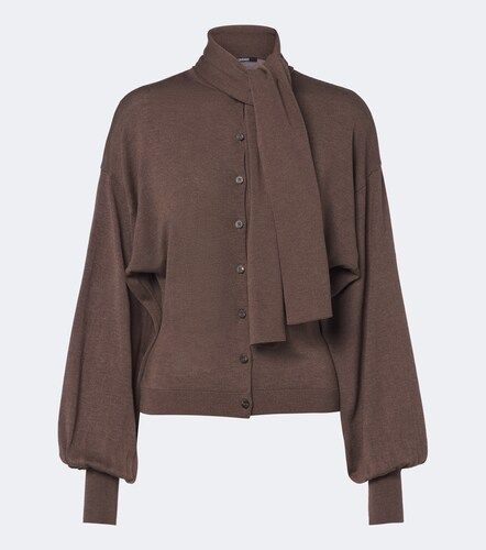 Cardigan Losange en soie mélangée - Jacquemus - Modalova