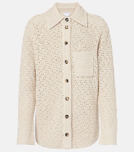 Chemise en crochet de coton - Bottega Veneta - Modalova