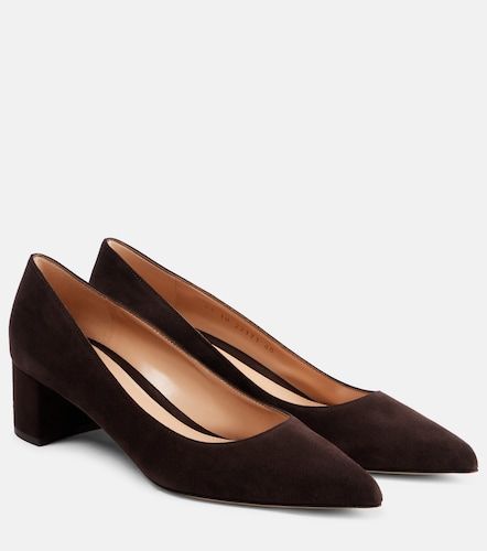 Escarpins Piper 45 en daim - Gianvito Rossi - Modalova