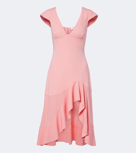 Robe midi à volants - Stella McCartney - Modalova