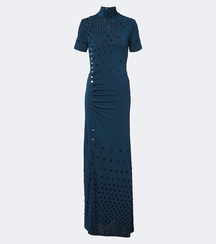 Rabanne Robe longue à appliqués - Rabanne - Modalova