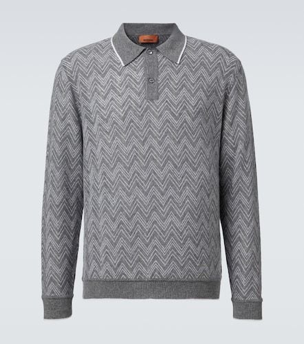 Missoni Polo Zigzag en cachemire - Missoni - Modalova