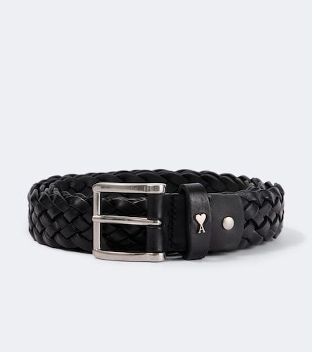 Ceinture Paris Paris en cuir tressé - Ami Paris - Modalova