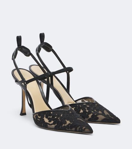 Escarpins slingback Colibrì en dentelle - Fendi - Modalova