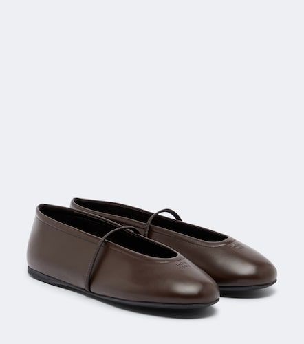 Miu Miu Ballerines en cuir - Miu Miu - Modalova