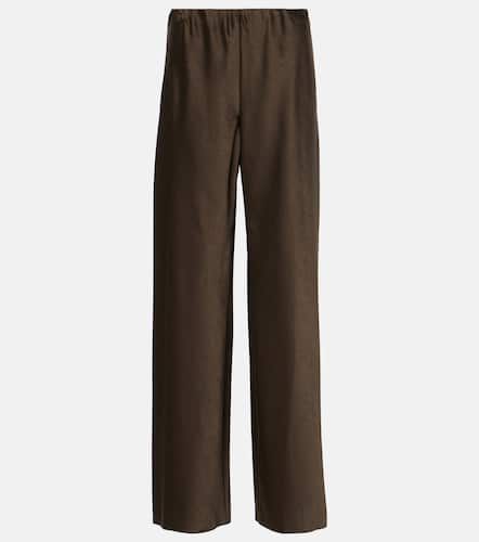 Vince Pantalon droit Fluid en satin - Vince - Modalova